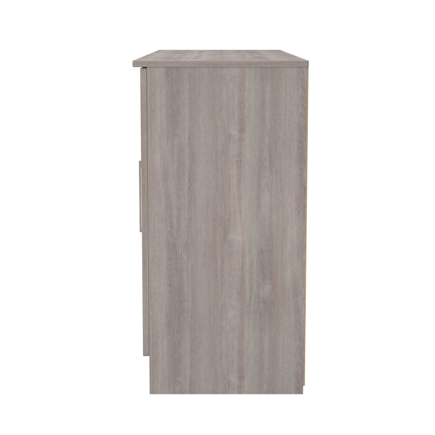 Worcester Large Sideboard Light Grey 2 Doors 2 Shelves 3 Drawers 126cm