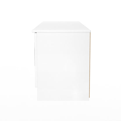 Worcester TV Unit White 2 Drawers 2 Doors 144cm