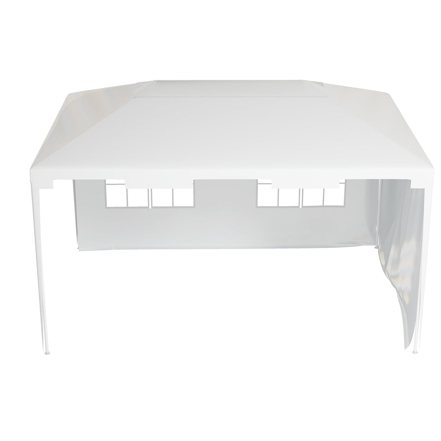 3 x 4m Half-Open Garden Gazebo