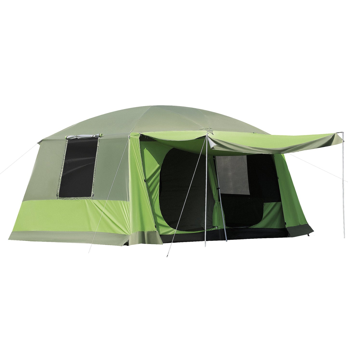 Tunnel Tent Camping Shelter w/ Porch