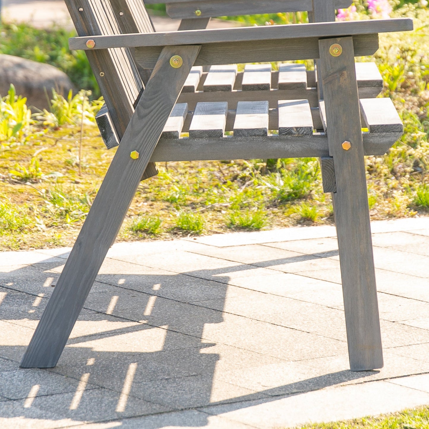 2 Seater Garden Bench Antique Loveseat for Yard