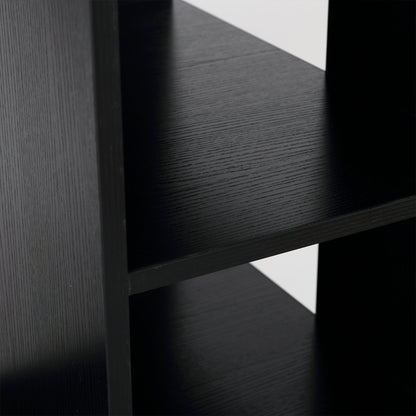 Computer Desk Study Table Modern Home Office Writing Workstation Furniture Printer Shelf Rack w/ Storage Drawer & Shelves Black