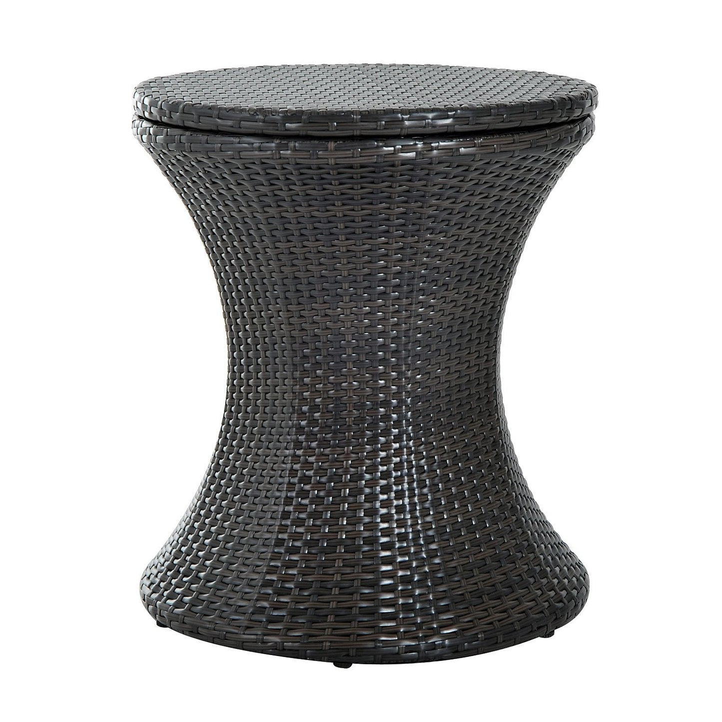 PE Rattan Ice Bucket Table
