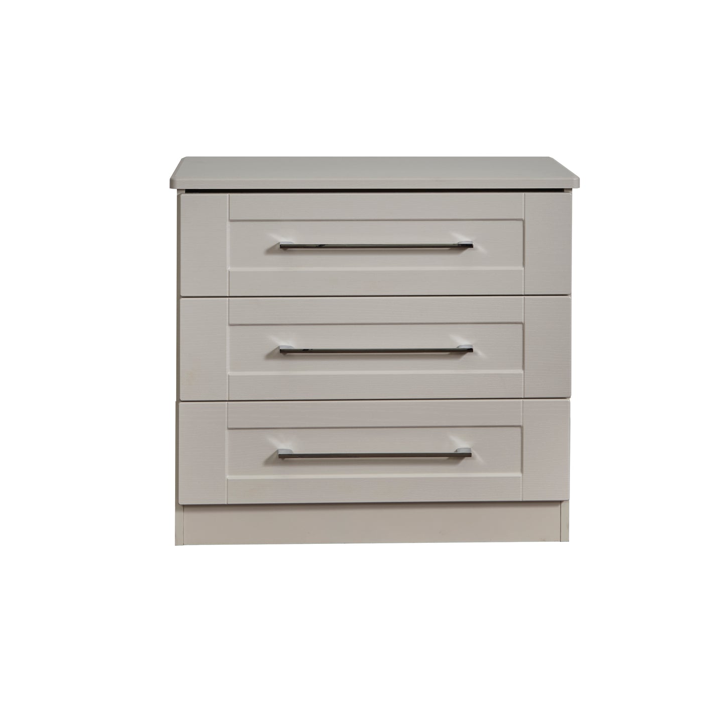 York Chest of Drawers Cream 3 Drawers 74cm