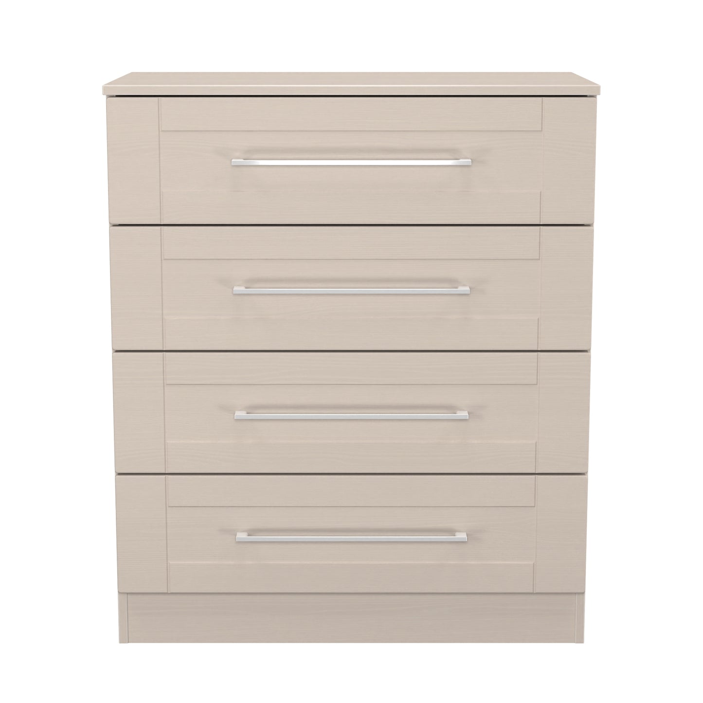 York Chest of Drawers Cream 4 Drawers 74cm