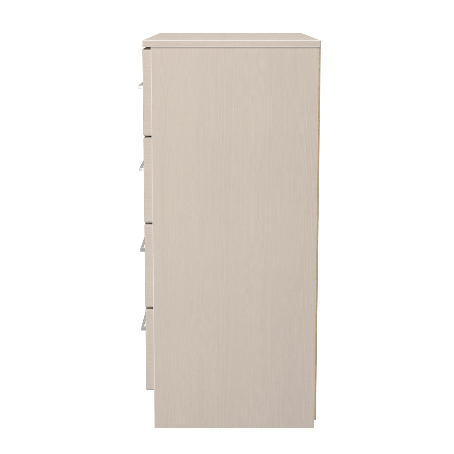 York Chest of Drawers Cream 4 Drawers 74cm