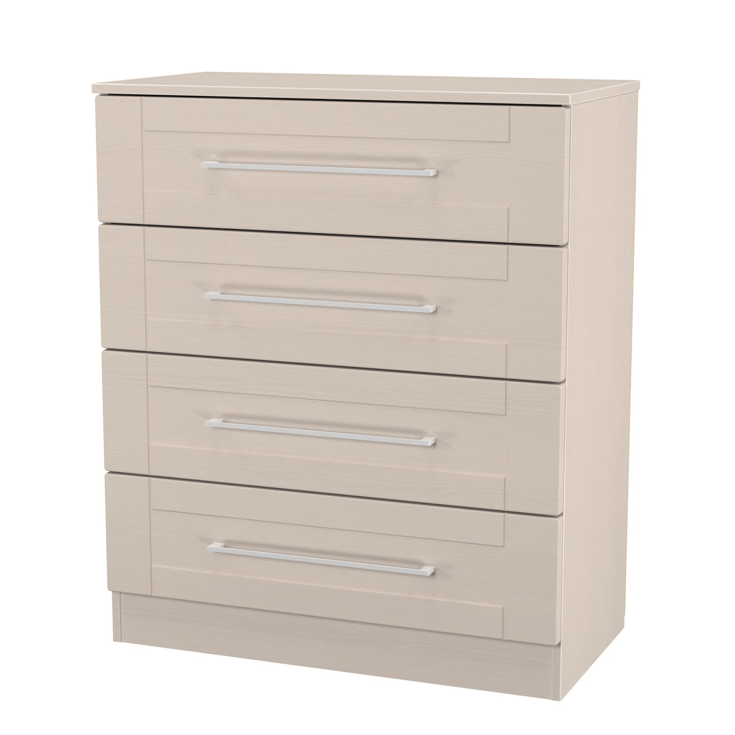 York Chest of Drawers Cream 4 Drawers 74cm