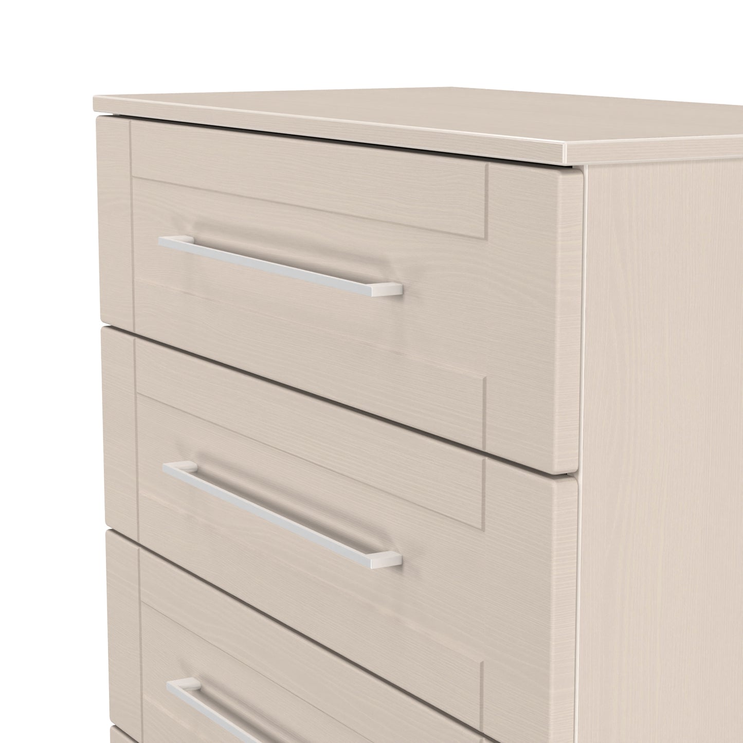 York Chest of Drawers Cream 4 Drawers 74cm