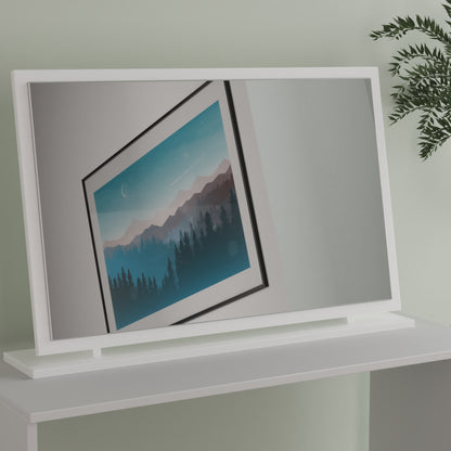 York Mirror  White 77cm