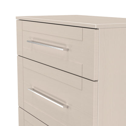 York Chest of Drawers Cream 3 Drawers 39cm