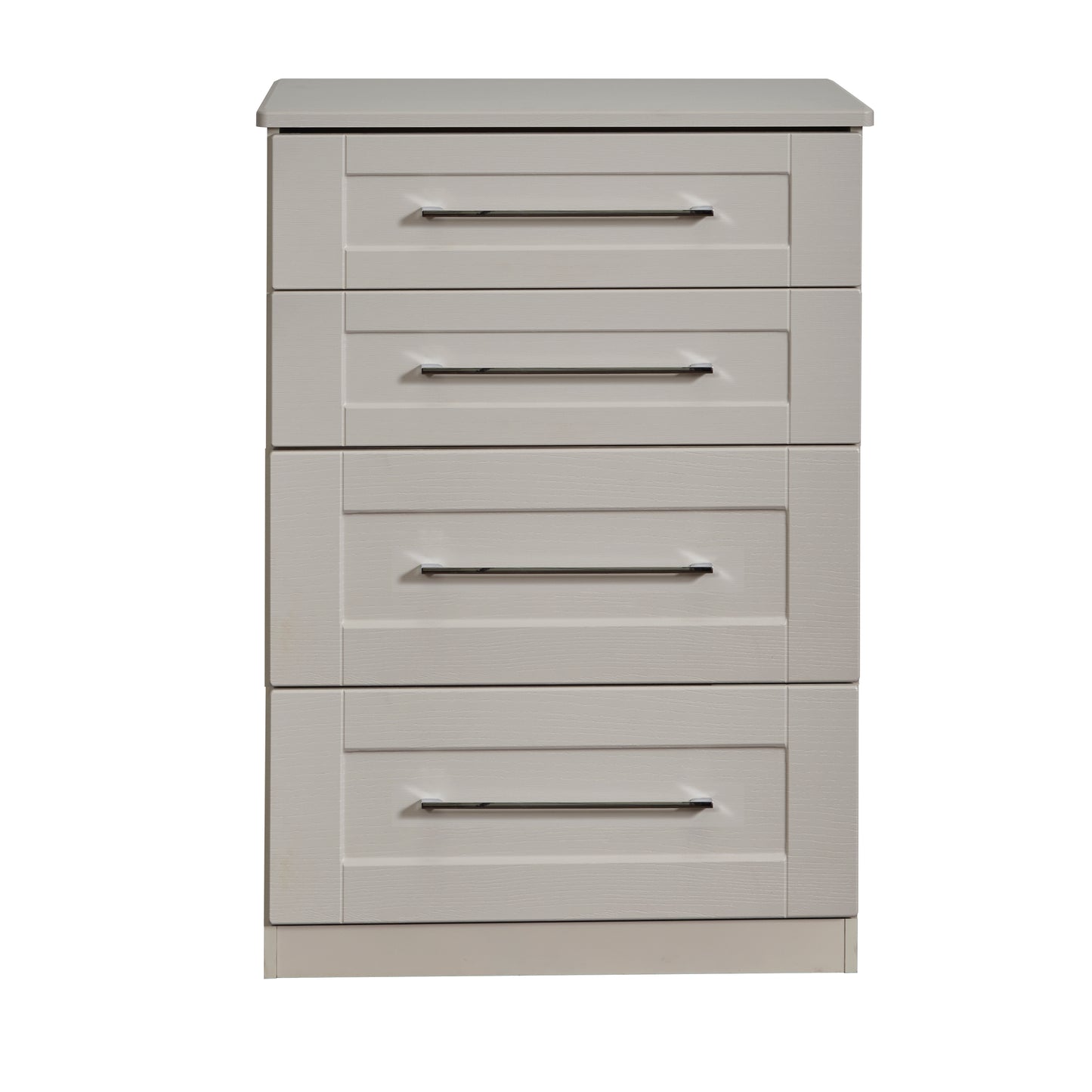 York Tall Chest of Drawers Cream 4 Drawers 74cm