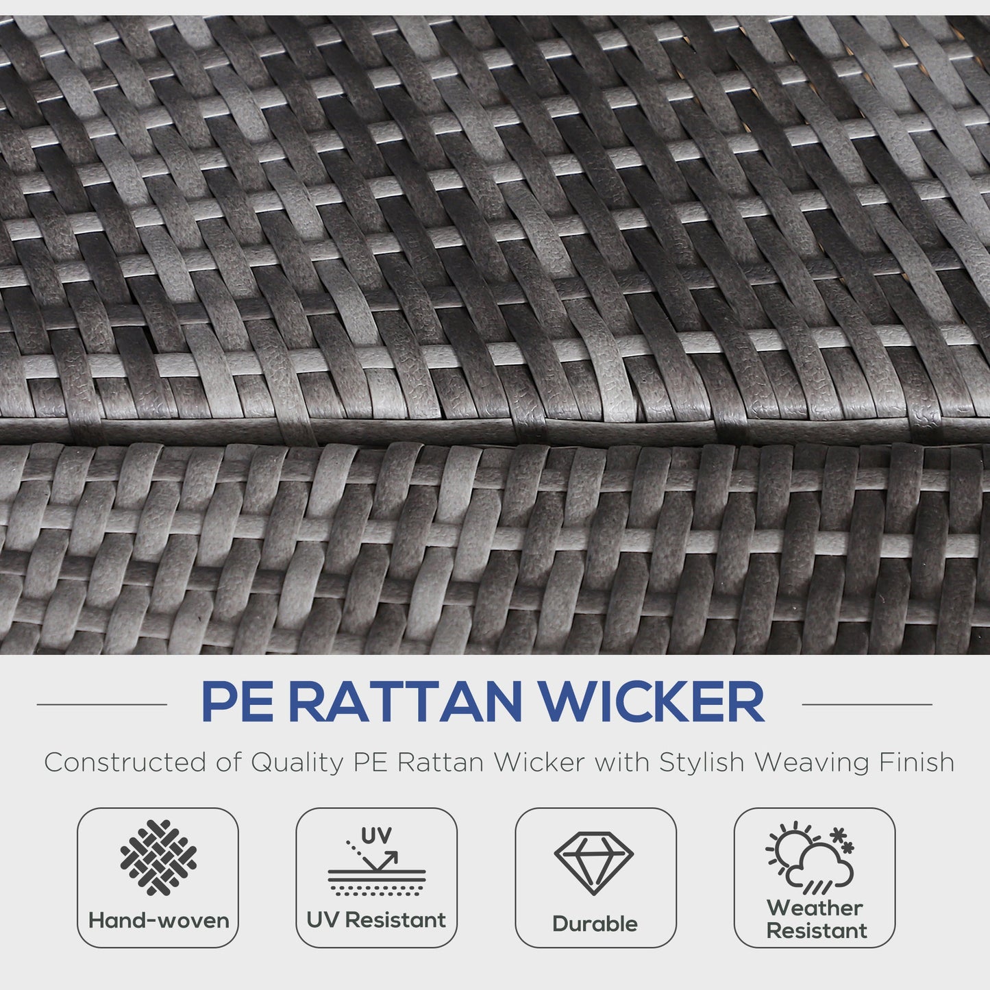 PE Rattan Lounge Set