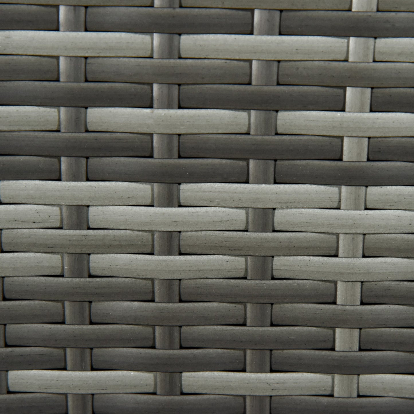 Patio Rattan 2 Seater Garden Bench Wicker Weave Love Seater Armchair Furniture Outdoor Garden Conservatory Chair Grey