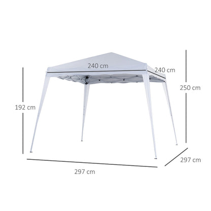 Slant Leg Pop Up Gazebo with Carry Bag