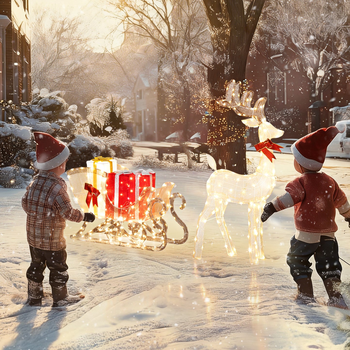 Christmas Feature Light Warm White Outdoor 337 LED