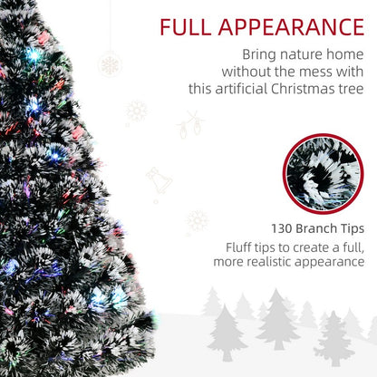 Homcom 4FT Artificial Prelit Christmas Tree