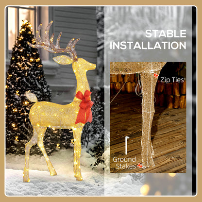 Christmas Feature Light Warm White Outdoor 137 LED - 1.35m