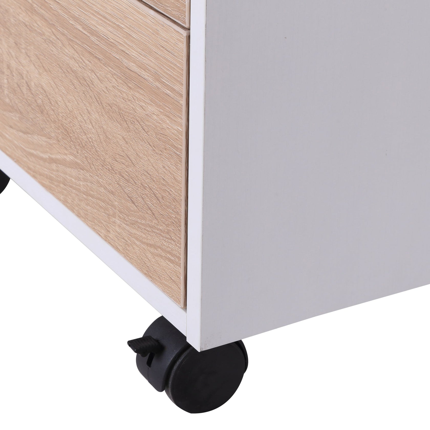 Photo inspiration: Picture Idea: Medium Density Fibreboard Mobile File Cabinet W 3 Drawers Locking