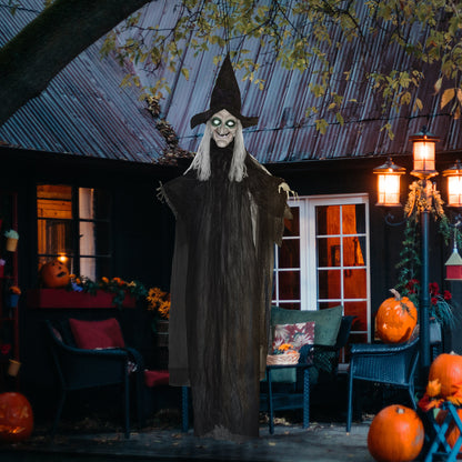 Animated Witch Halloween Decoration - 183cm Primary Image