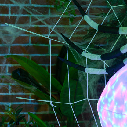 Spider Inflatable Halloween Decoration - 153cm