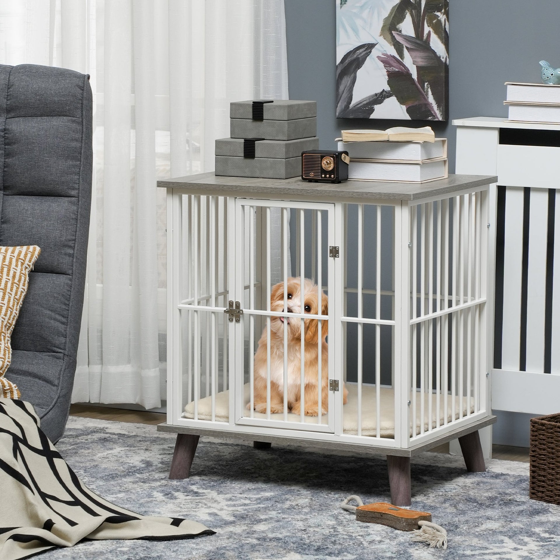 PawHut Dog Crate Furniture only