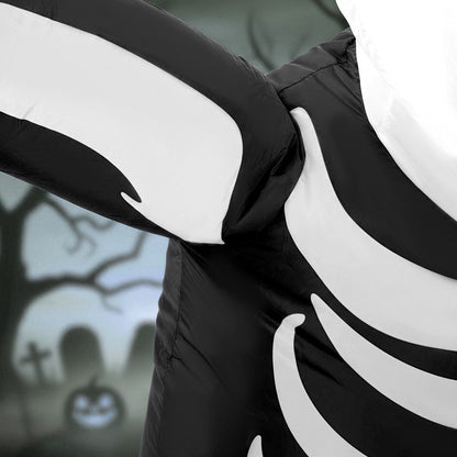 Skeleton Inflatable Halloween Decoration - 153cm