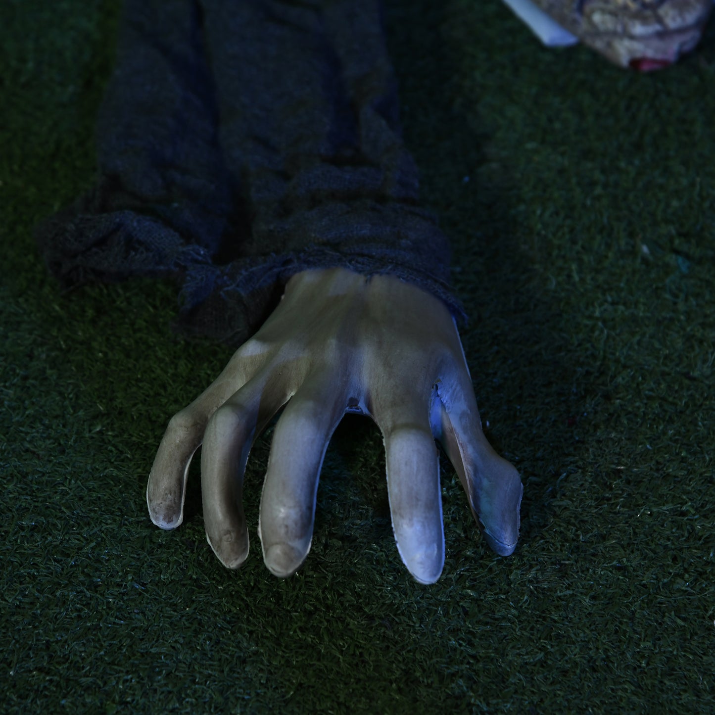 Animated Crawling Zombie Halloween Decoration - 159cm