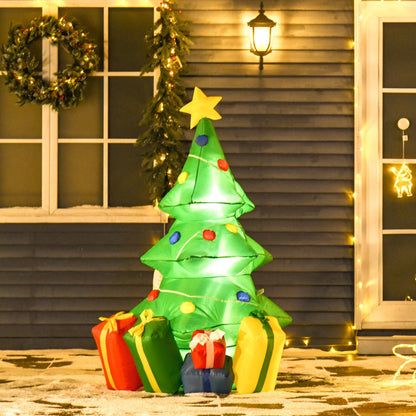 5ft Inflatable Christmas Tree Decoration W/LED lights Primary Image