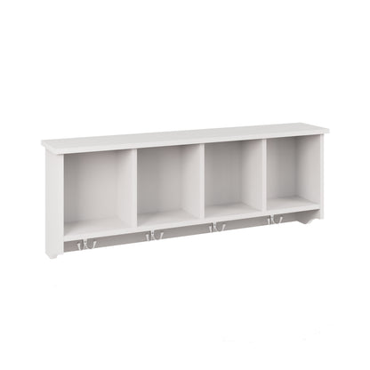 Kempton Shoe Storage White 12 Shelves