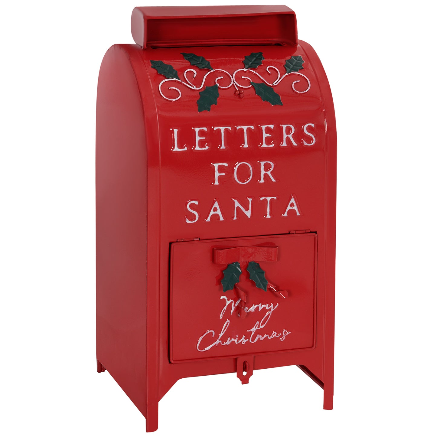Postbox Christmas Decoration Red - 47cm