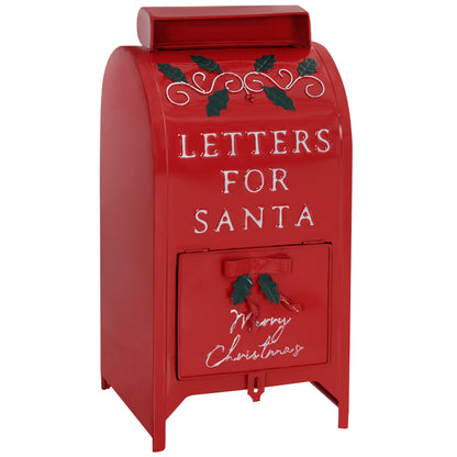 Postbox Christmas Decoration Red - 47cm