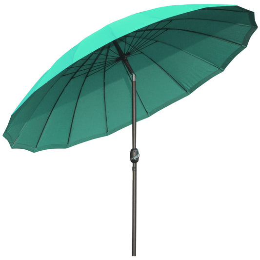 2.6m Shanghai Garden Parasol Umbrella with Crank & Tilt Primary Image