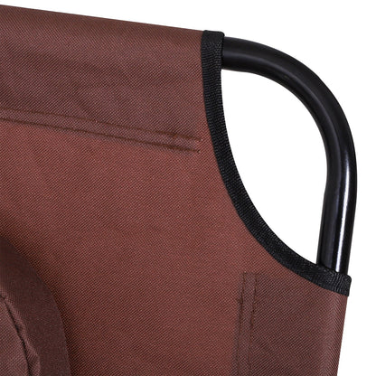 Foldable Sun Lounger Reclining Chair with Pillow and Reading Hole Garden Beach Outdoor Recliner Adjustable