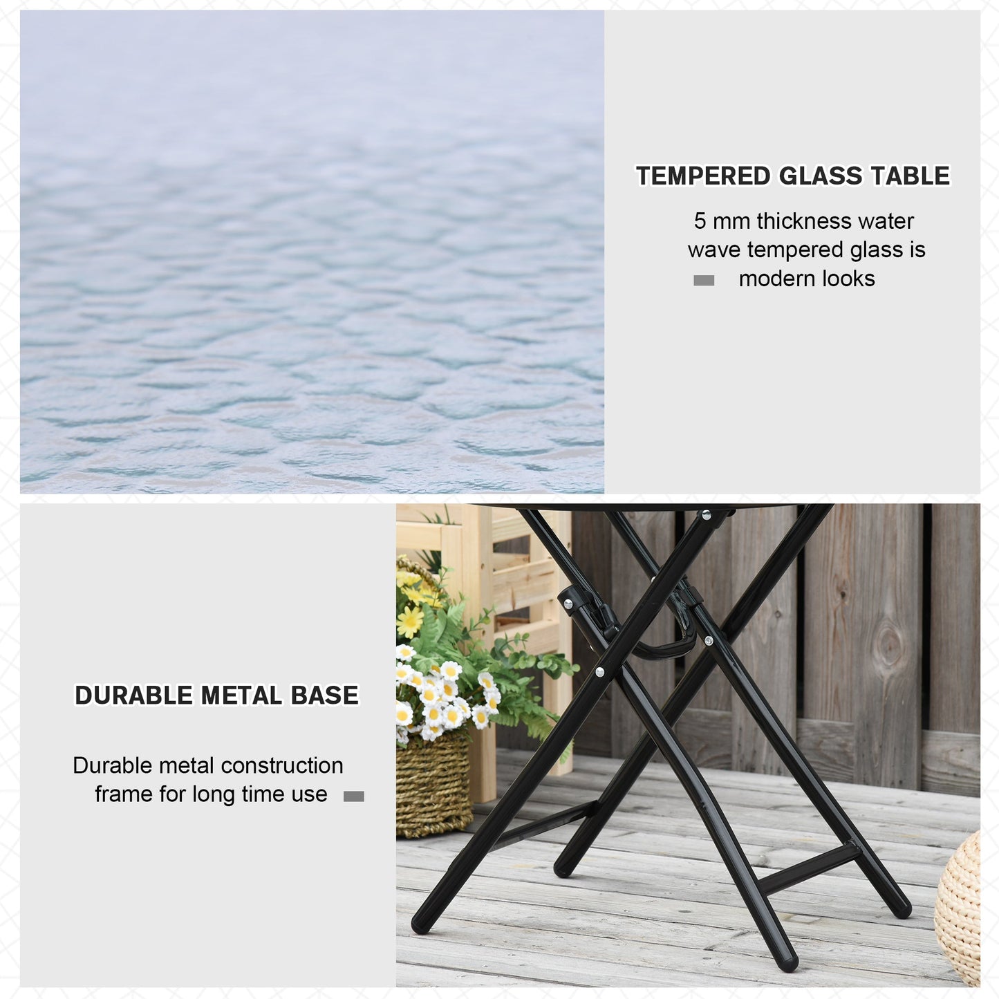 Foldable Garden Table