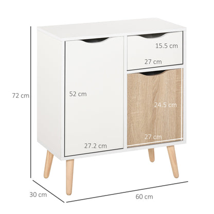Sideboard Floor Cabinet Storage Cupboard with Drawer for Bedroom