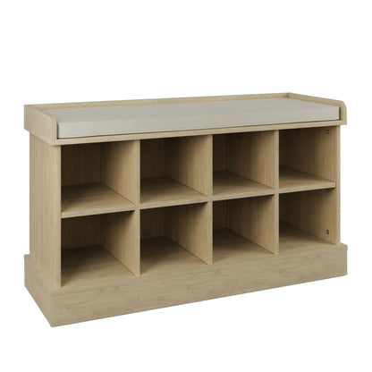 Kempton Shoe Storage Oak 12 Shelves