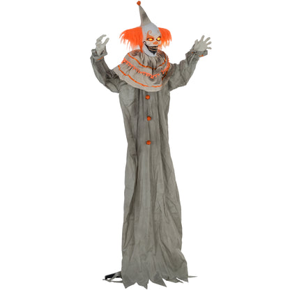Animated Clown Halloween Decoration - 183cm