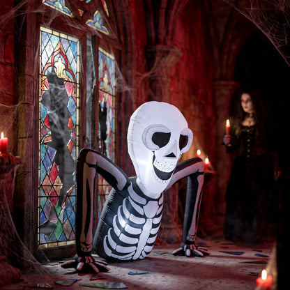 Skeleton Inflatable Halloween Decoration - 153cm