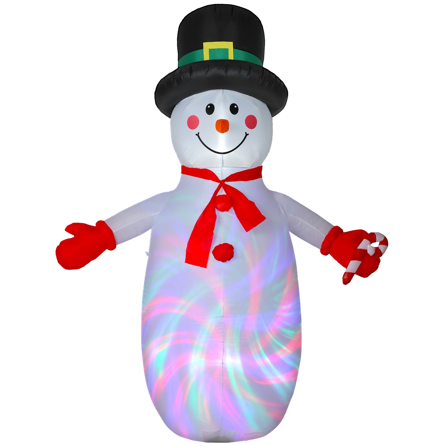 Snowman Inflatable Christmas Decoration - 240cm