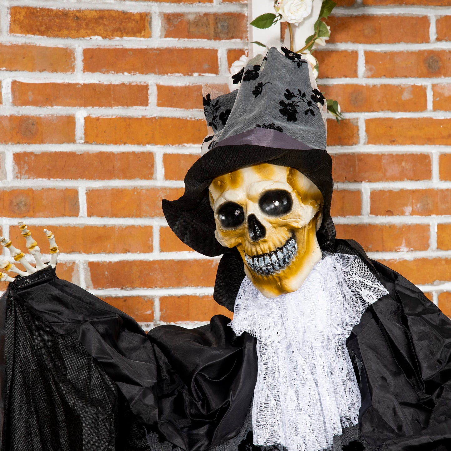 Animated Skeleton Halloween Decoration - 189cm