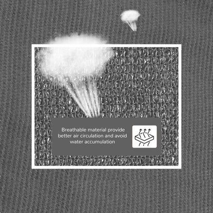 Triangle Sun Shade Sail 5m x 5m x 5m UV Block Canopy Shelter