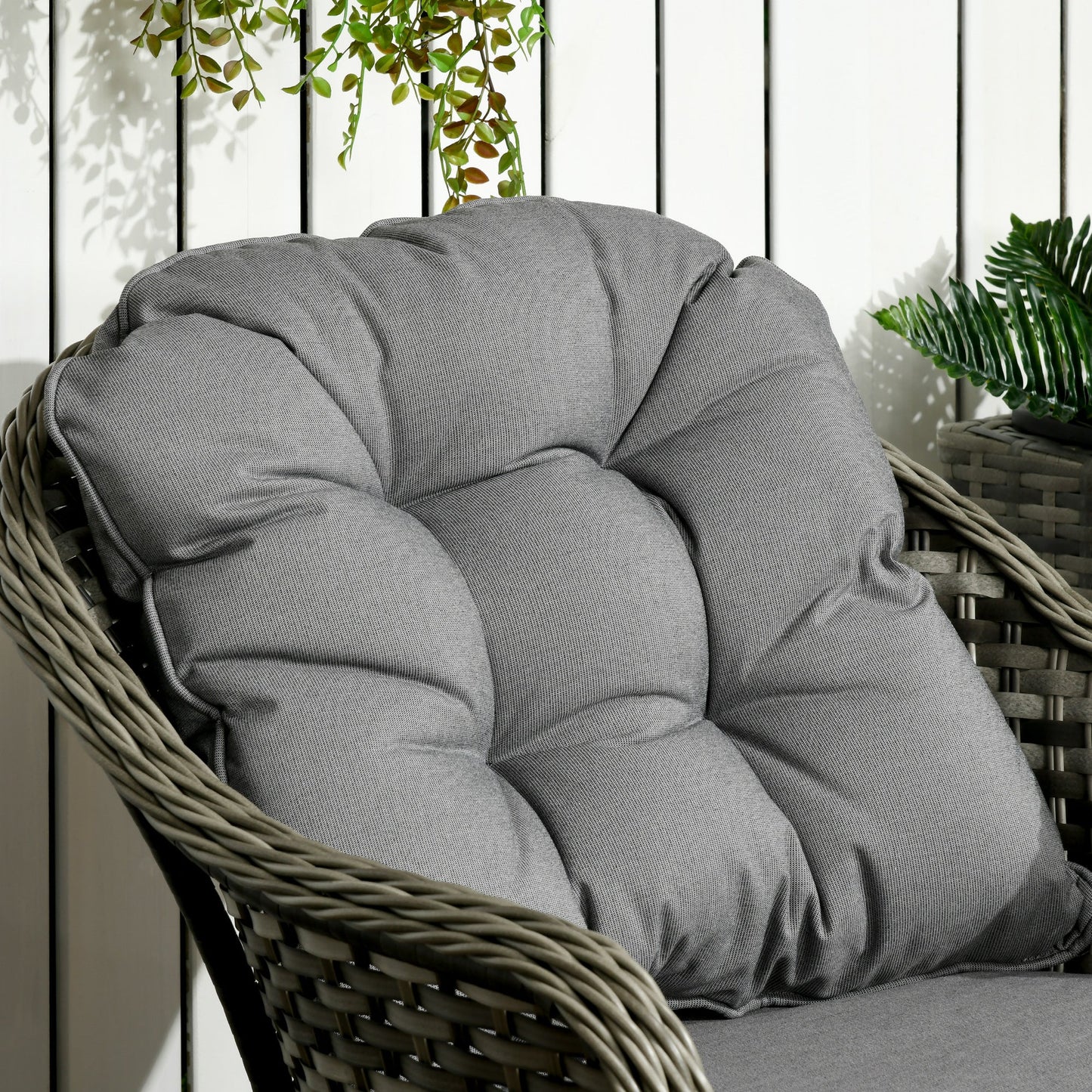 Modern 3-Piece Rattan Bistro Set