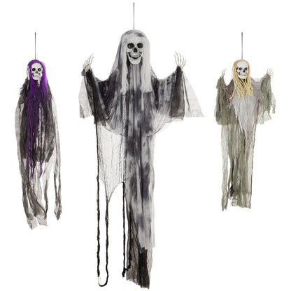 3 x Skeletons Halloween Decoration