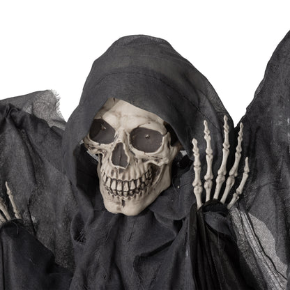 Animated Grim Reaper Halloween Decoration - 195cm