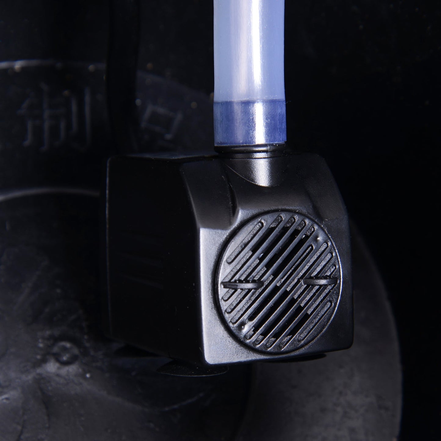 Fir Wood Barrel Pump Fountain W/ Flower Planter