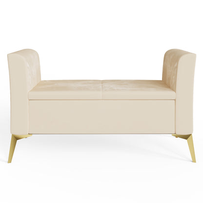 Pettine Bench Natural & Gold