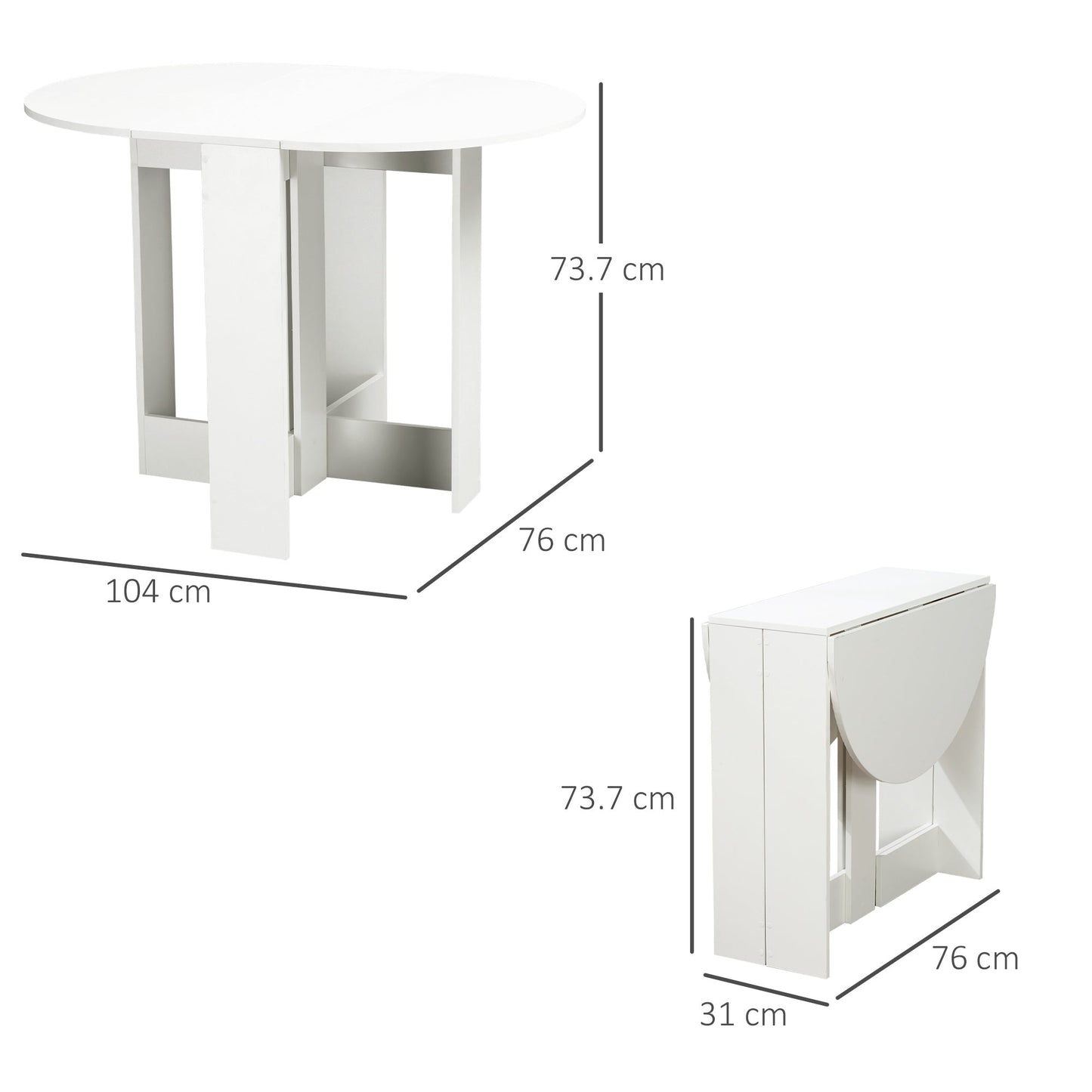 Folding Dining Table
