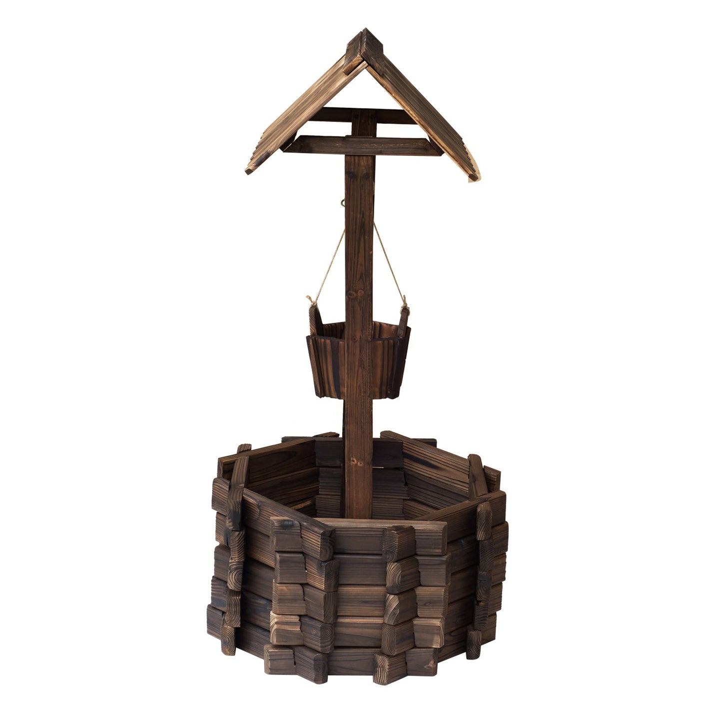 Wishing Well Planter Bucket