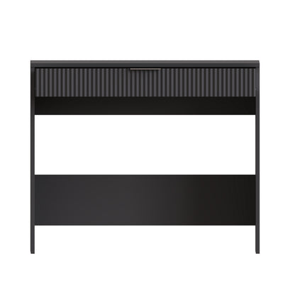 Rankin Desk Black 1 Drawer