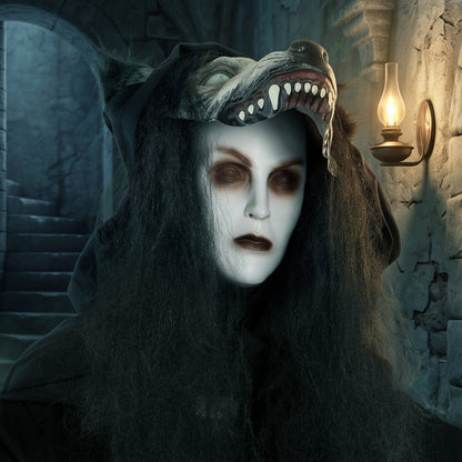 Animated Werewolf Halloween Decoration - 170cm